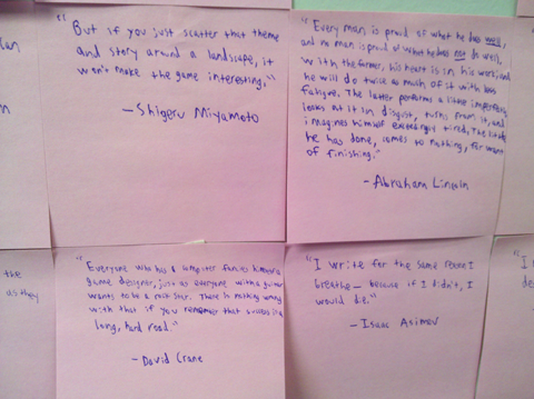 Individual Quotes within Building Blocks